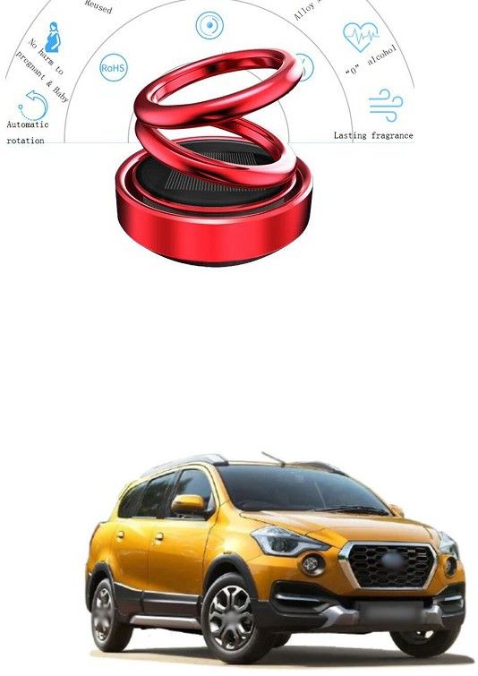 prtek Solar Energy Rotating Car Perfume with Long Lasting Organic Fragrance, Feel-Good Premium Car Air freshener a206 Solar Energy Rotating Car Perfume with Long Lasting Organic Fragrance, Feel-Good Premium Car Air freshener a206 Air Purifier-picture-19