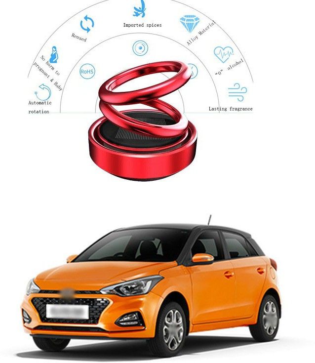 prtek Solar Energy Rotating Car Perfume with Long Lasting Organic Fragrance, Feel-Good Premium Car Air freshener a122 Solar Energy Rotating Car Perfume with Long Lasting Organic Fragrance, Feel-Good Premium Car Air freshener a122 Air Purifier-picture-28