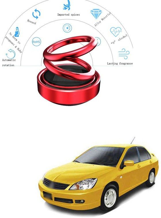 prtek Solar Energy Rotating Car Perfume with Long Lasting Organic Fragrance, Feel-Good Premium Car Air freshener a64 Solar Energy Rotating Car Perfume with Long Lasting Organic Fragrance, Feel-Good Premium Car Air freshener a64 Air Purifier-picture-12