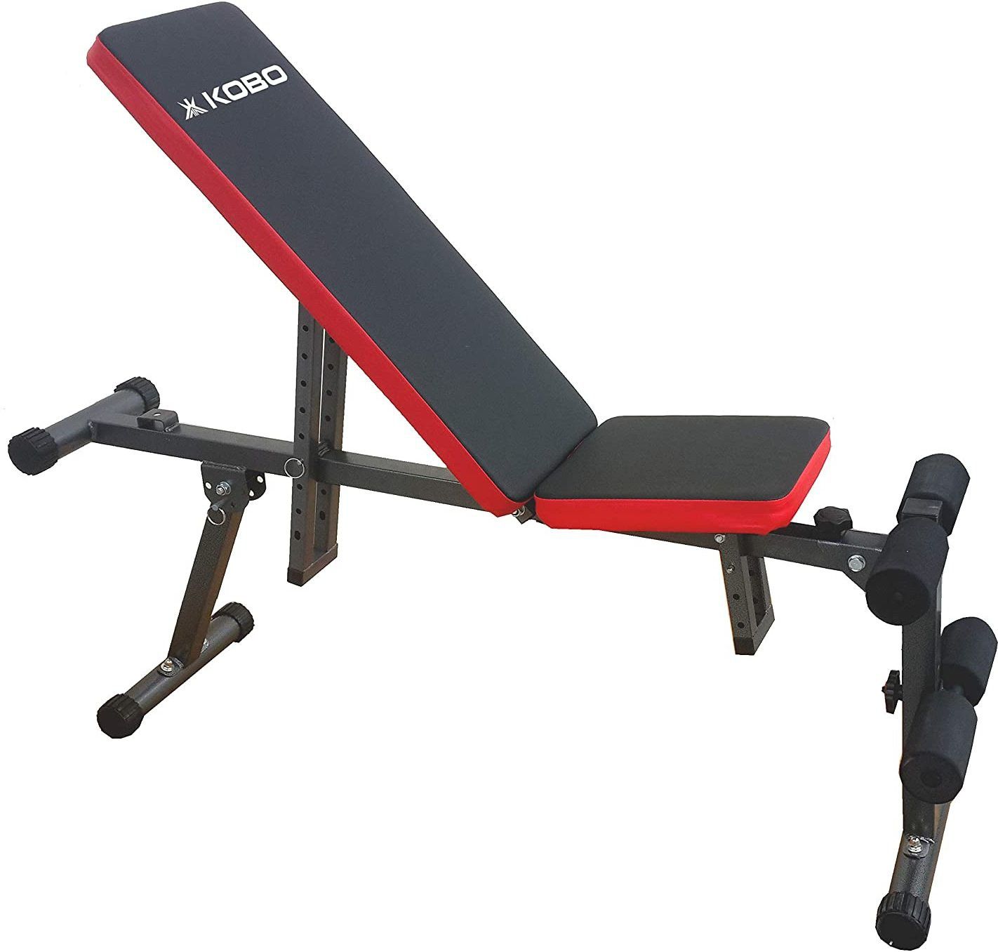 kobo Adjustable Flat Incline Decline Weight Lifting Exercise Ab Multipurpose Fitness Bench-picture-30