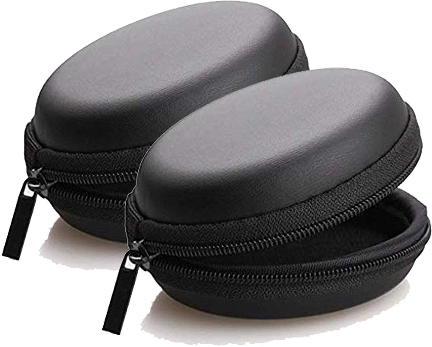 Zabolo Leather Zipper Headphone Pouch For Smart phone, Earphone-image-10