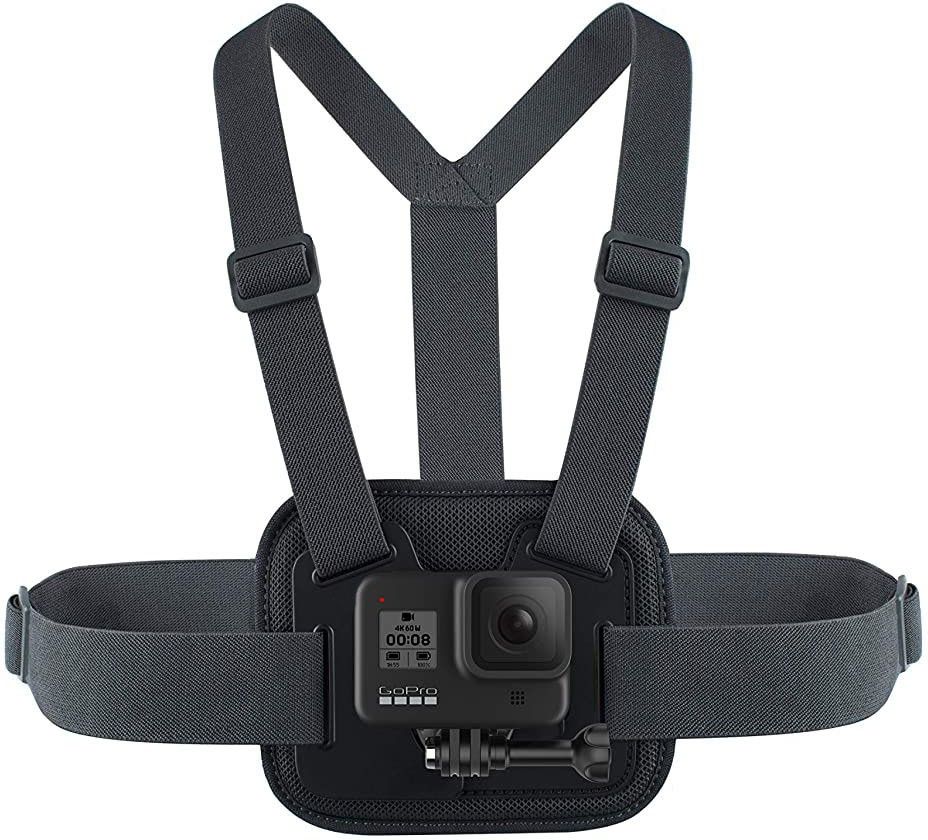 Stela GoPro Adjustable Chest Strap Mount Body Belt Harness For Gopro Hero, SJCAM, Yi & Other Action Cameras Strap-image-5