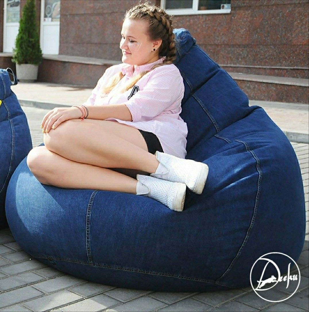XXL Tear Drop Bean Bag Cover(Without Beans)-image-18