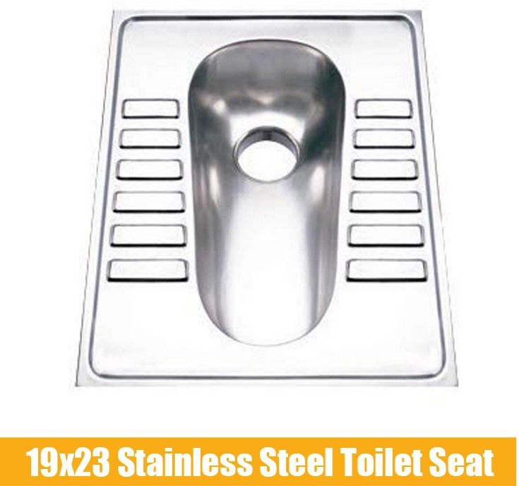 jindal stainless steel Jindal Stainless Steels Orissa Pan Toilet Seat 19x23 Indian Commode-picture-23