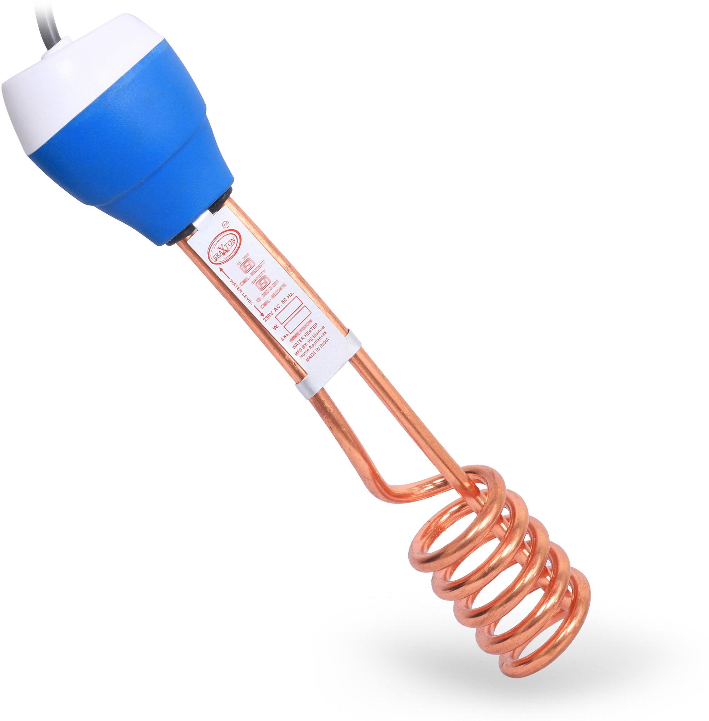 Shock-Proof Copper Blue 2000 W Immersion Water Heater Rod 2000 W Shock Proof Immersion Heater Rod-image-44