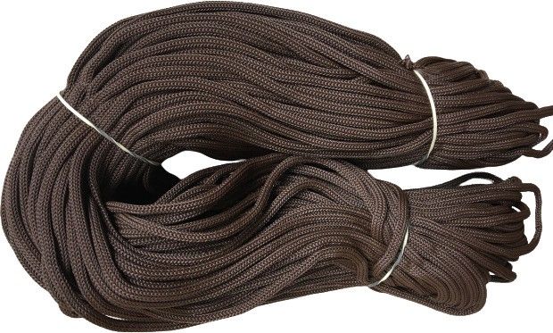 4mm Dark Brown Nylon Thread-50 Meters 50 m Post Rope