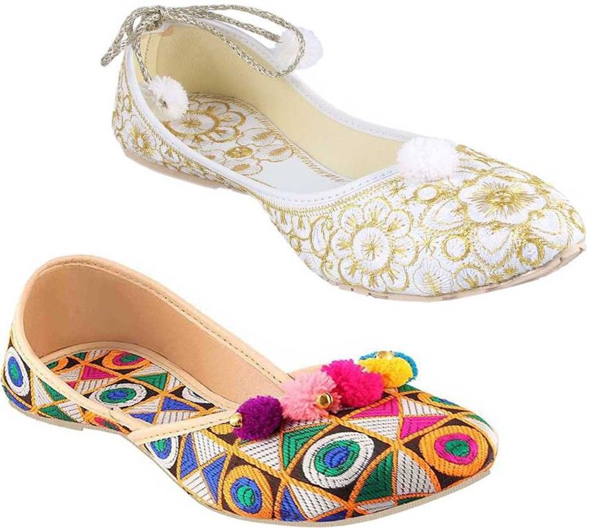 Combo Pack of Ethnic Jutis ( Pack of 2 ) Jutis For Women