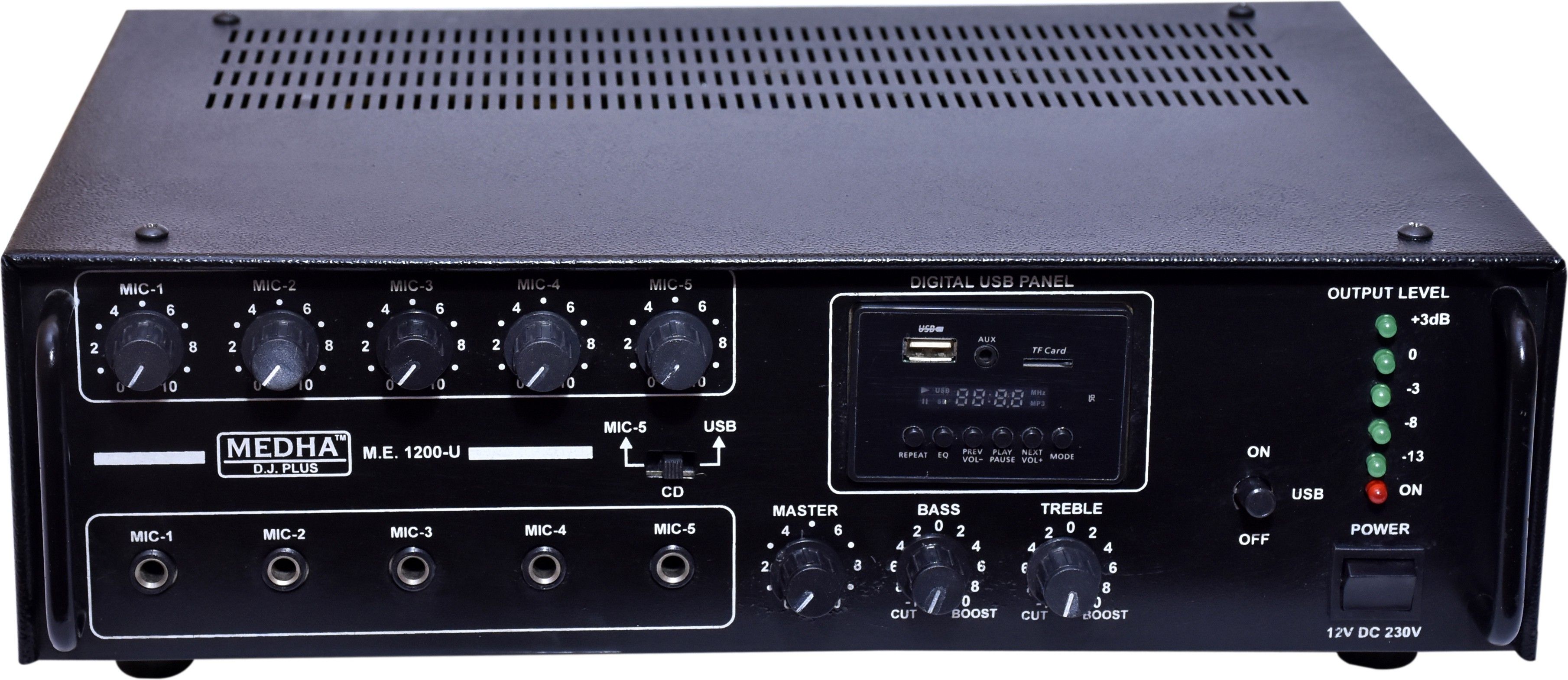 Professional 120 Watt Recording P.A. Amplifier With Digital Media Player 120 W AV Power Amplifier-image-44