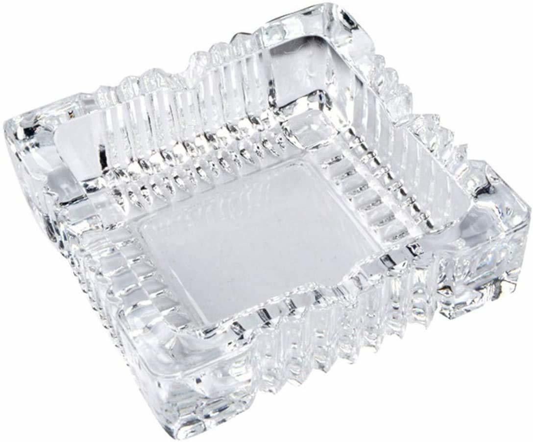 nhp traders Crystal Ashtray Multicolor Glass Ashtray-picture-12