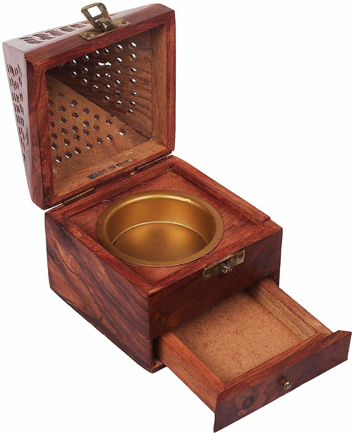Wood boss Wooden incense holder | Loban dan Wooden Incense Holder-image-35