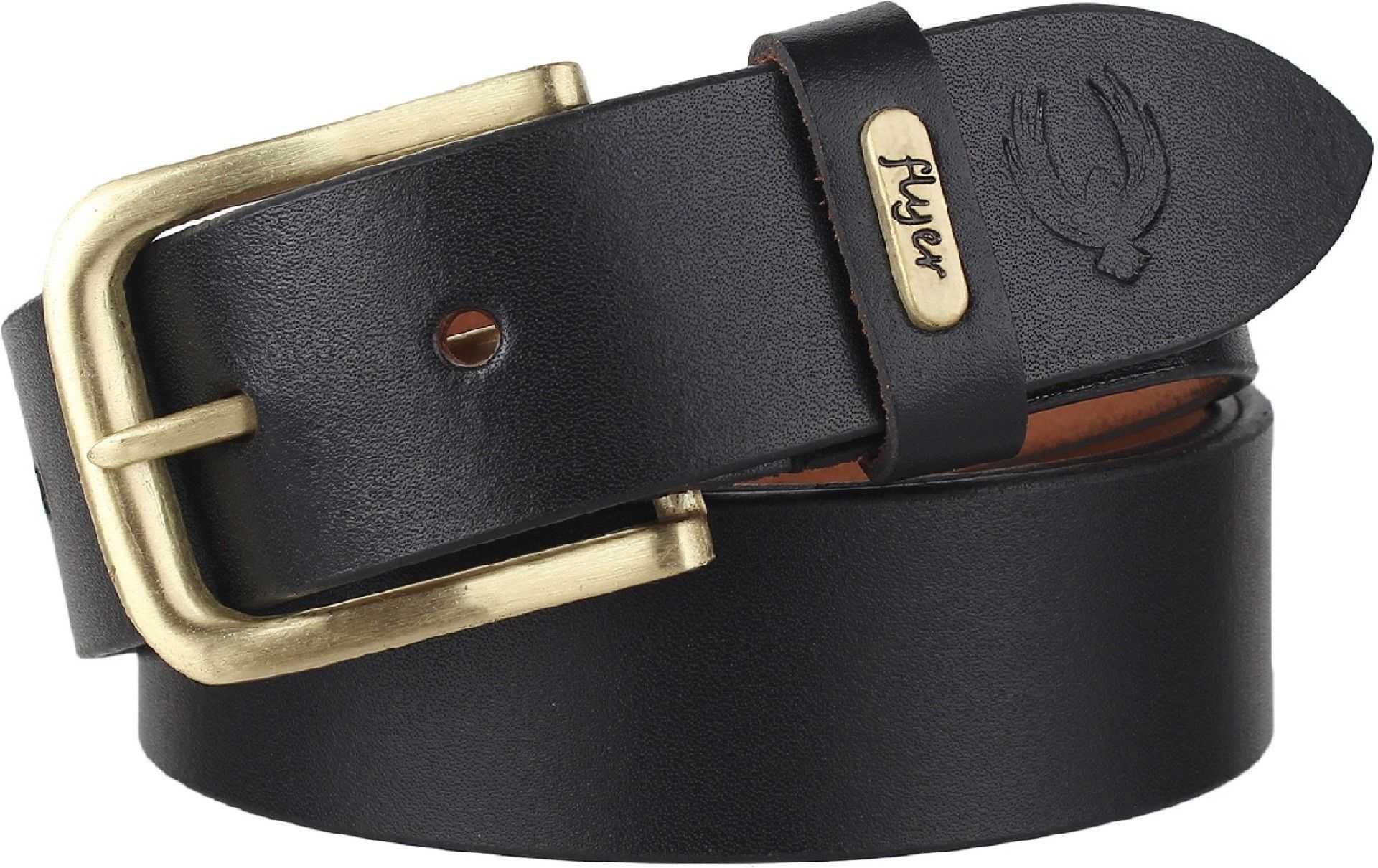 Men Casual, Formal, Evening, Party Black Genuine Leather Belt-image-45