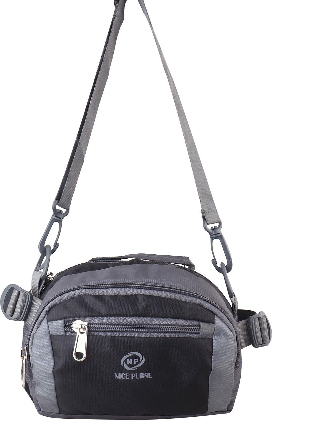 Nice Purse BAG BLK /GREY WAIST BAG-image-28