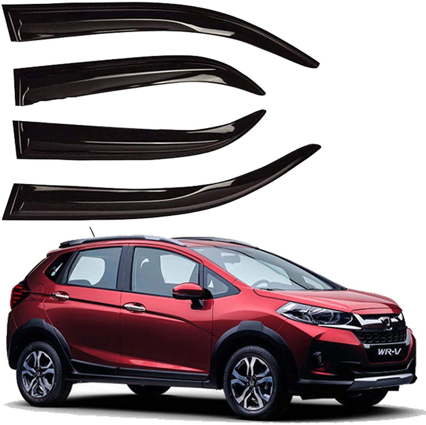 under auto Non-convertibles Front, Rear Wind Deflector-picture-16