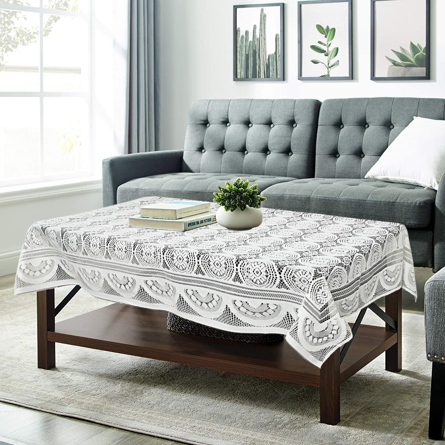 kuber industries Geometric 4 Seater Table Cover-picture-11