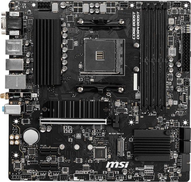 MSI B550M PRO-VDH WIFI AM4Socket Micro-ATX AMD 990X Chipset DDR4 Motherboard for Desktop