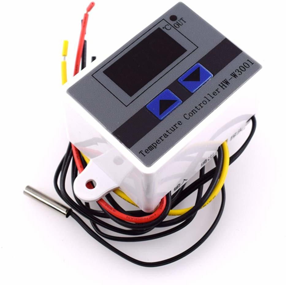 electrobot XH-W3001 (12V-10A-120W) Digital LED Temperature Controller Module Temperature Control Thermostat (-50 to 110°) with Waterproof Probe Electronic Components Electronic Hobby Kit-picture-20