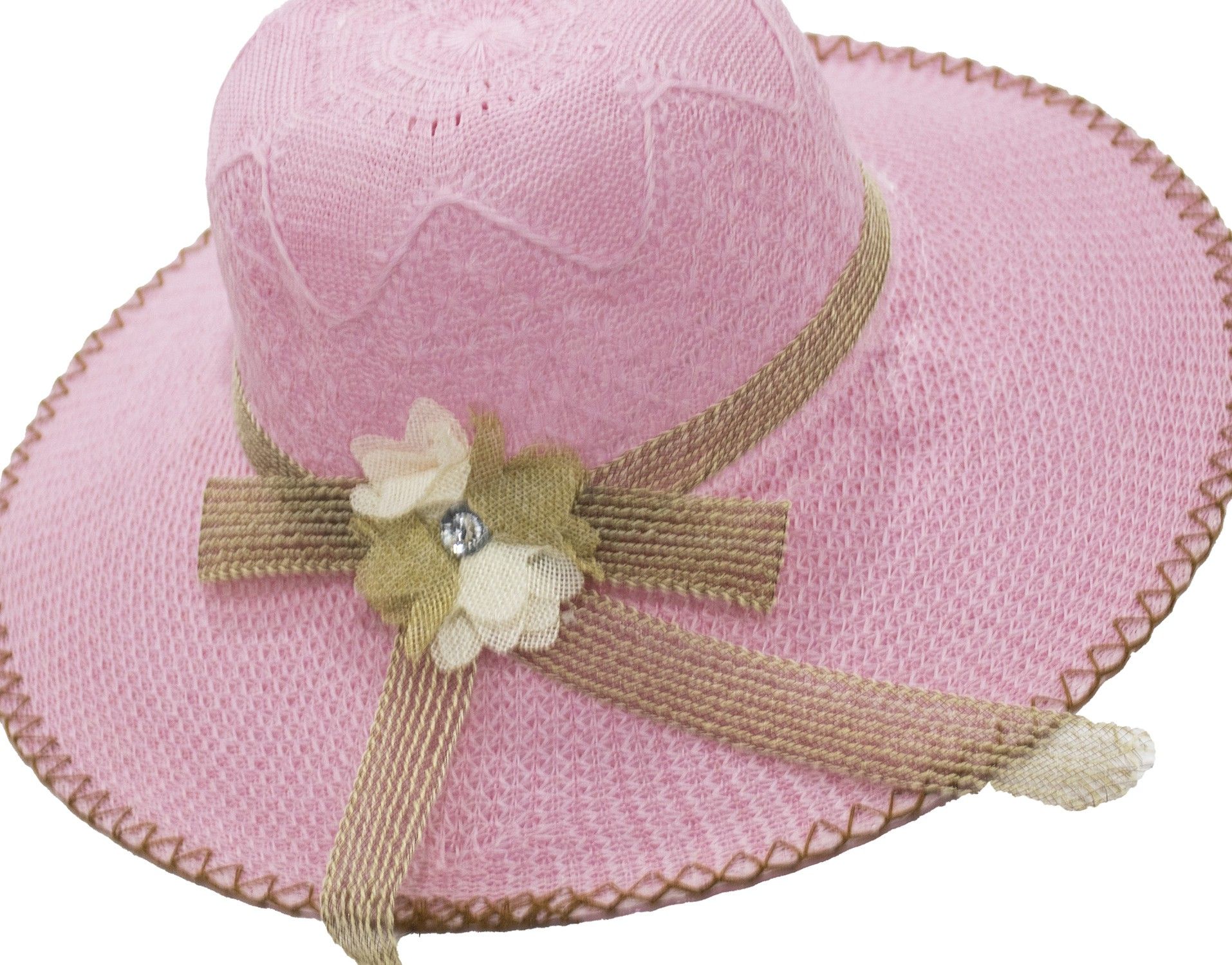 EKAN Straw Hat for Women Sun Uv Protection Big Floppy Hat Pack of 1 ,M8-image-49