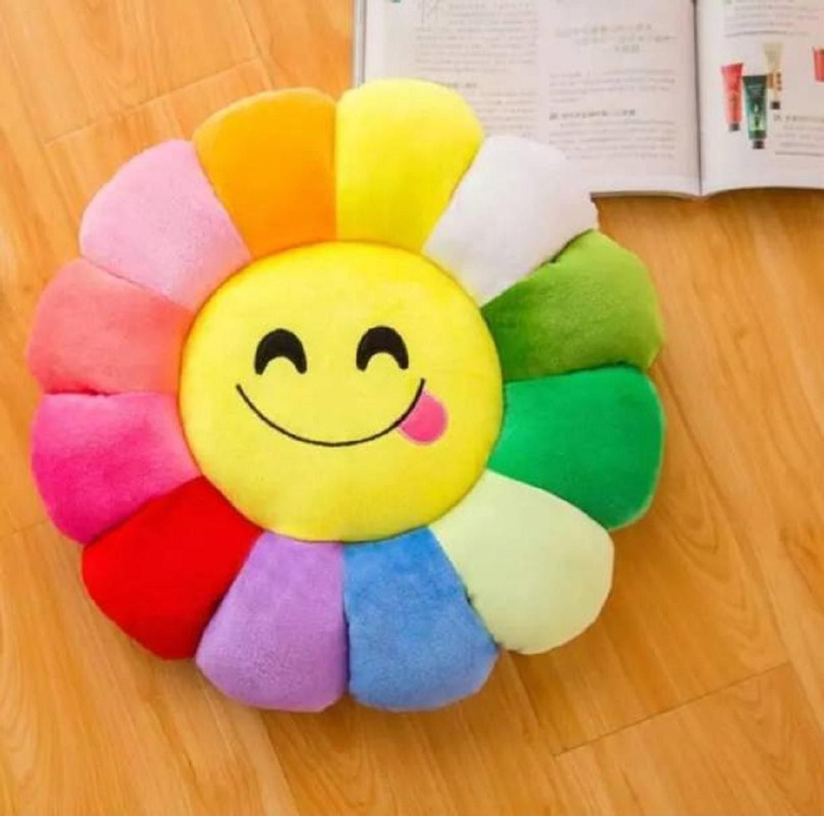 homceazer Microfibre Smiley Cushion Pack of 1-picture-11