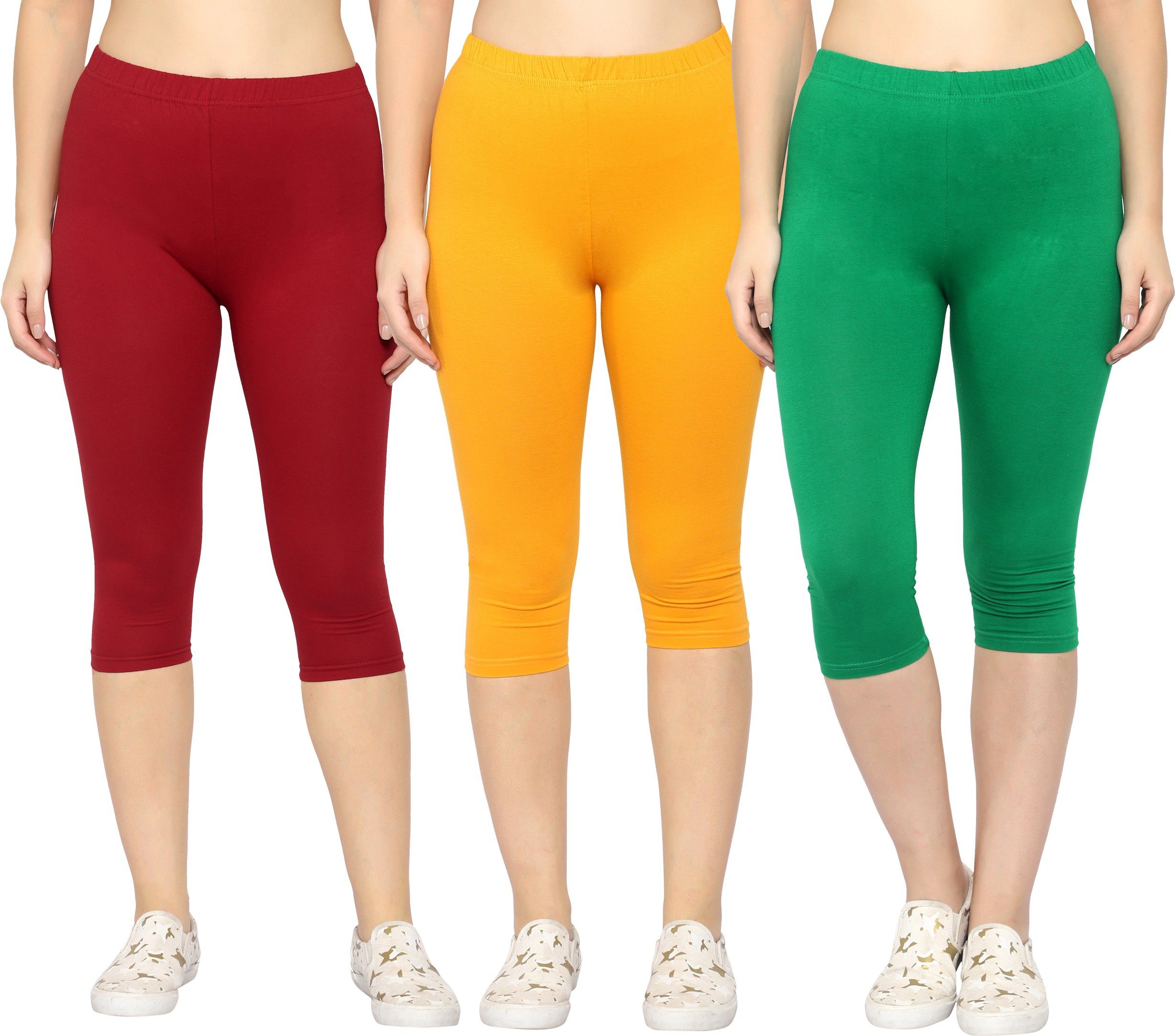 myo Women Multicolor Capri-picture-10