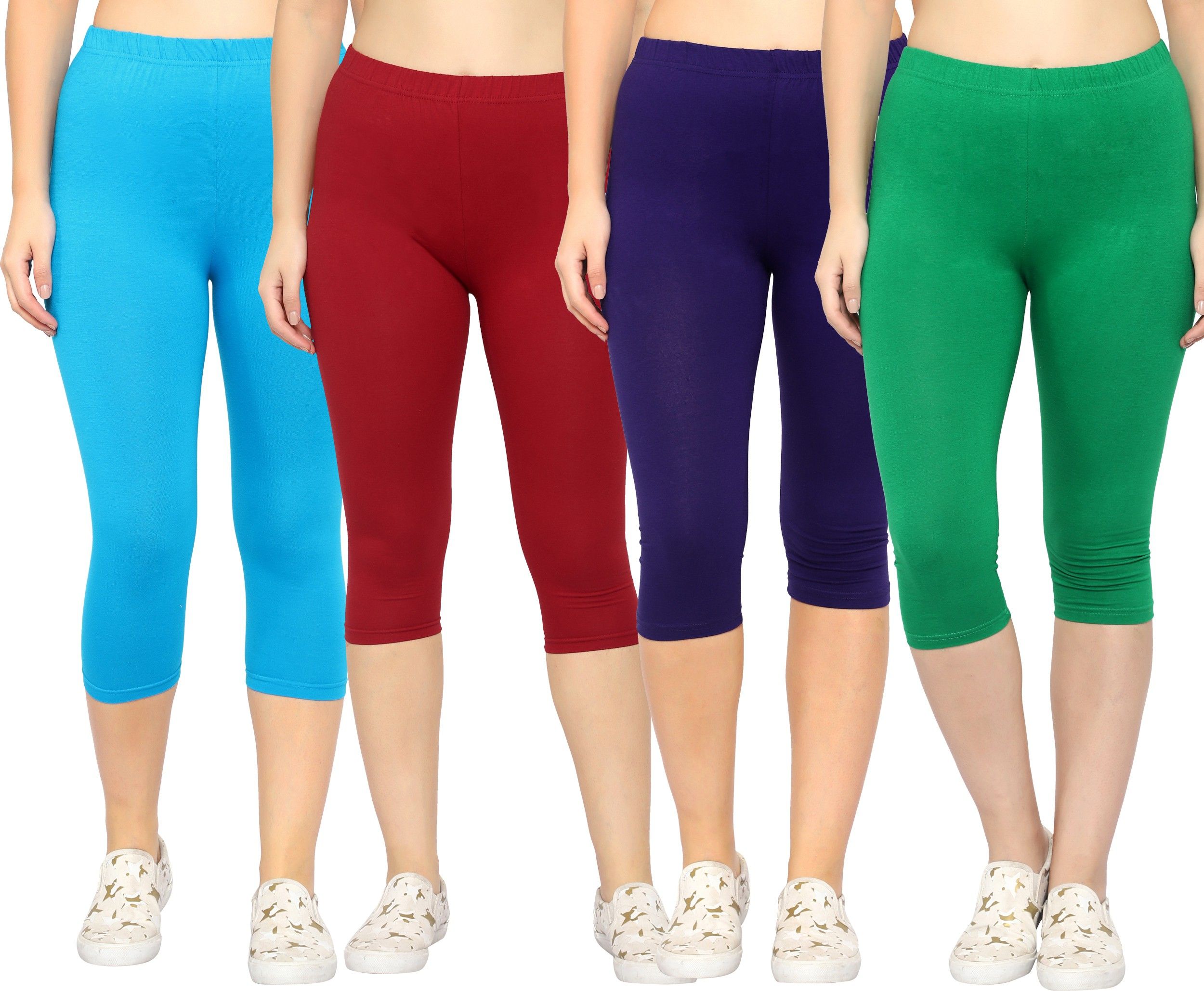 myo Women Multicolor Capri-picture-42