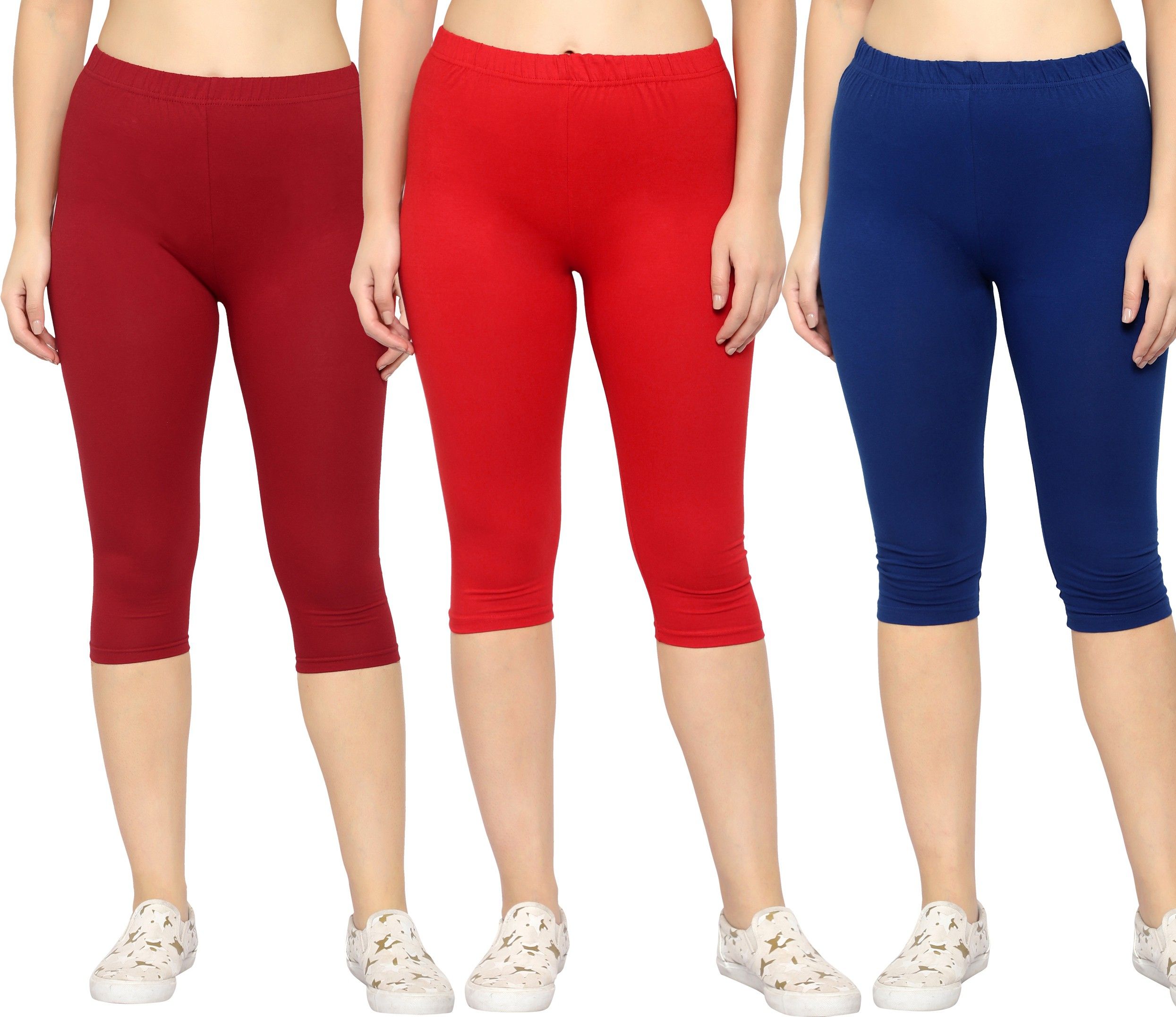 myo Women Multicolor Capri-picture-21