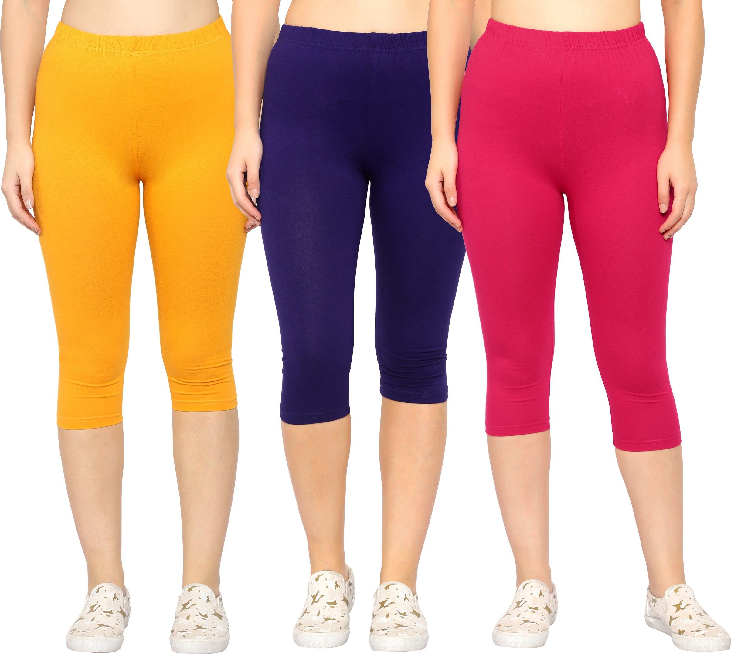 myo Women Multicolor Capri-picture-31