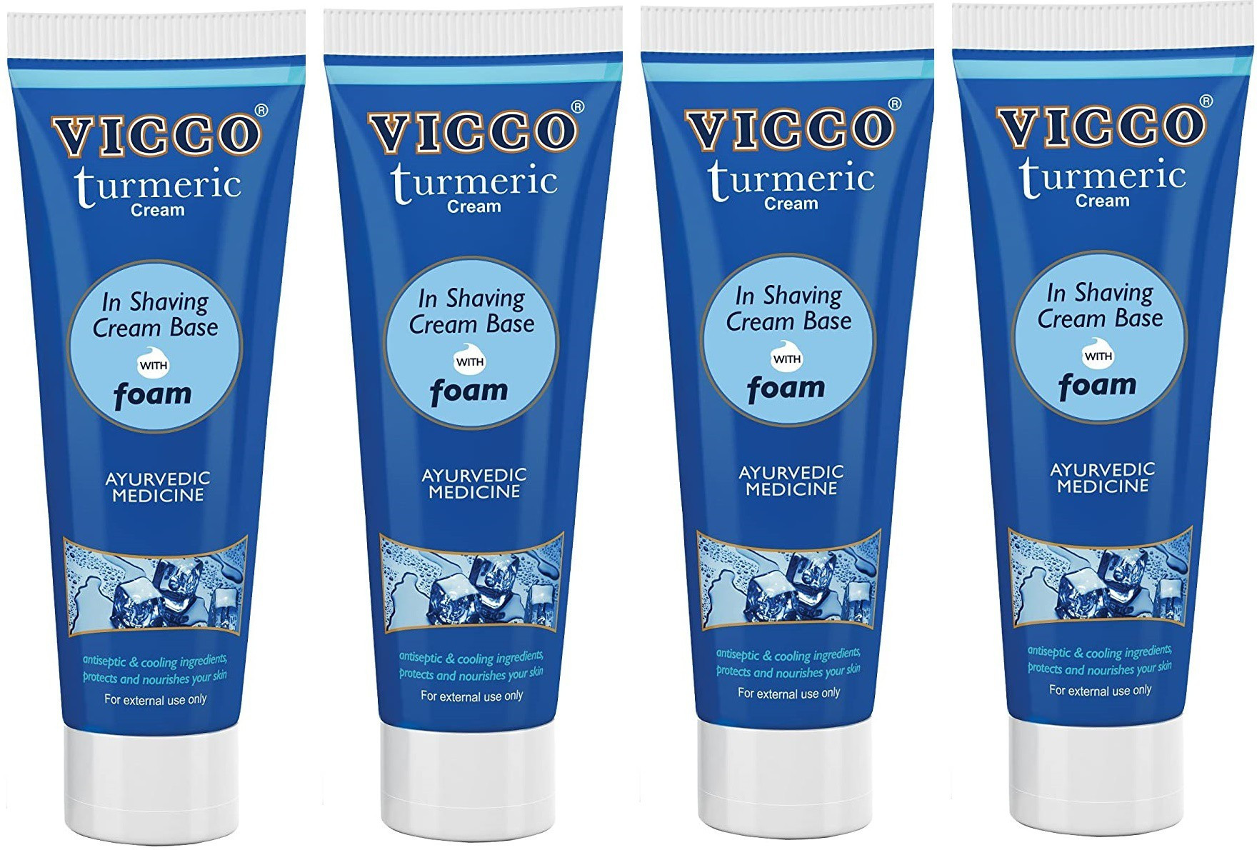 vicco Shaving Cream Base With Foam image 1