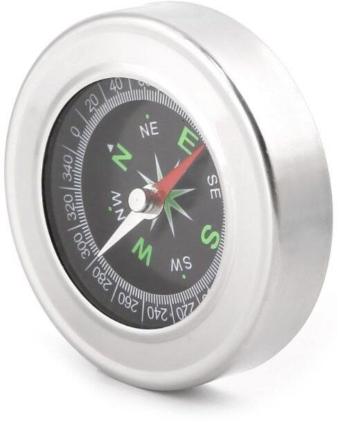 eretailmart SUPER BIG Professional Multifunction High Accuracy Waterproof Compass (SILVER) Compass-picture-34