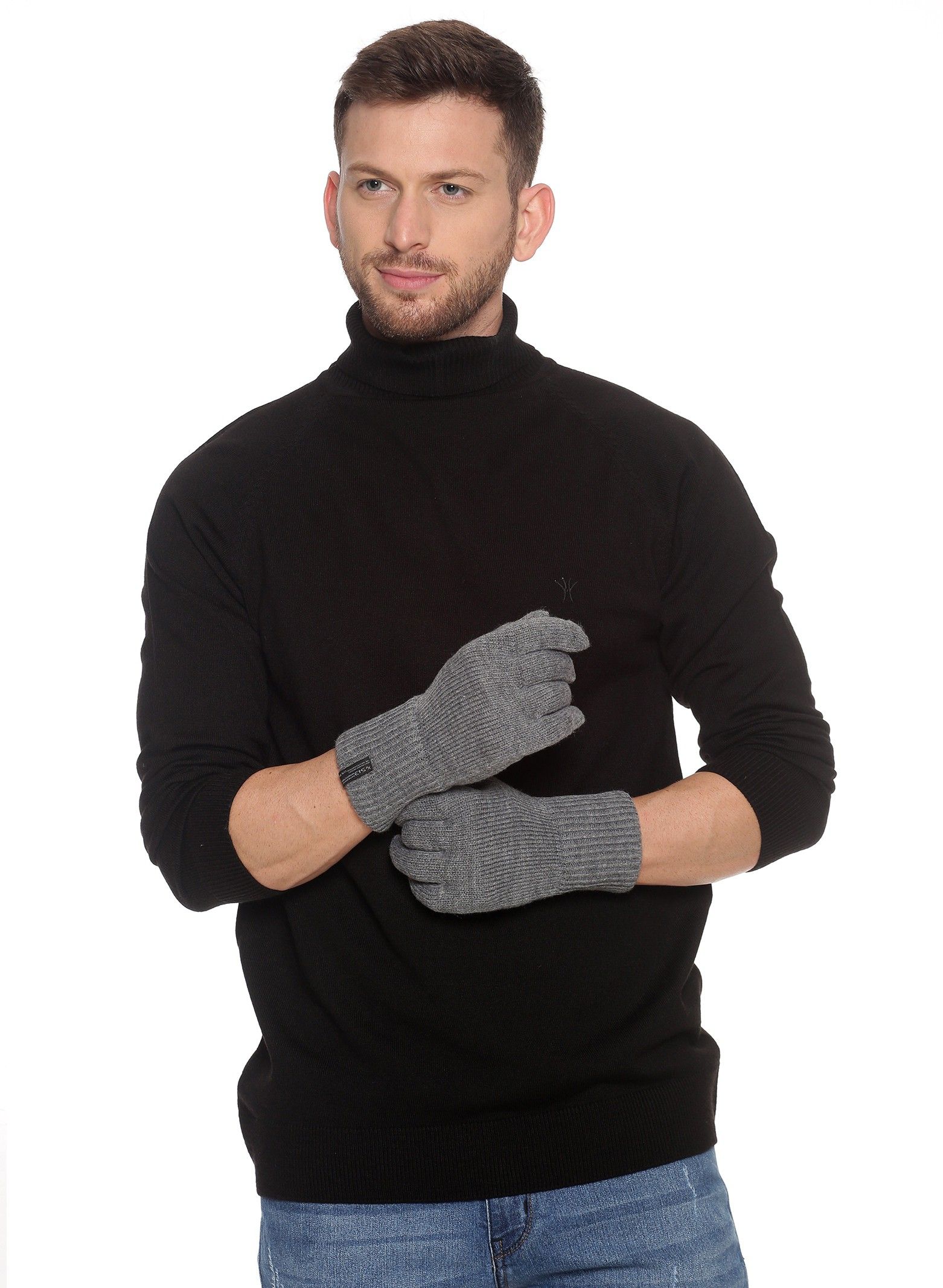 513 Solid Winter Men Gloves-picture-3