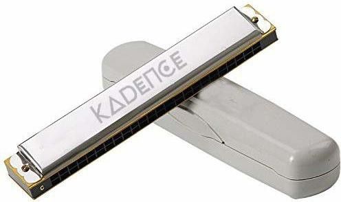 kadence Tremolo Harmonica Key of C, 24 Holes Mouth Organ for Adults and Professionals-picture-18