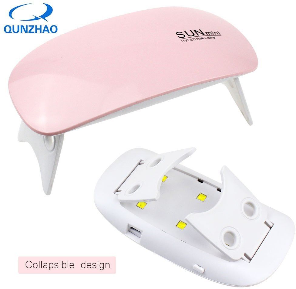 Nails Polish Drayer Machine Mini Foldable Gel Based Nail Paint Dryer Nail Polish Dryer (UV Power 6 W) Nail Polish Dryer