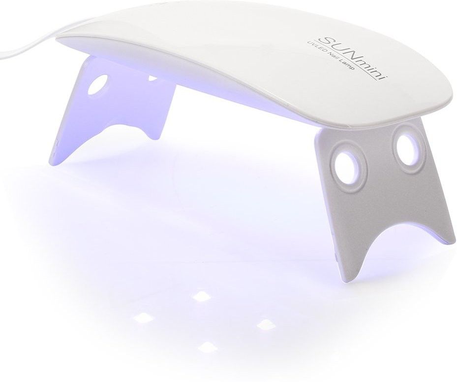 UV Nail Polish Dryer Curing Lamp Light Portable for Gel Based Polishes Nail Polish Dryer (UV Power 6 mW) Nail Polish Dryer