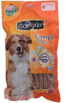 Goodies Energy Treats Twisted Stick Liver 500 GM Liver Dog Treat-image-4