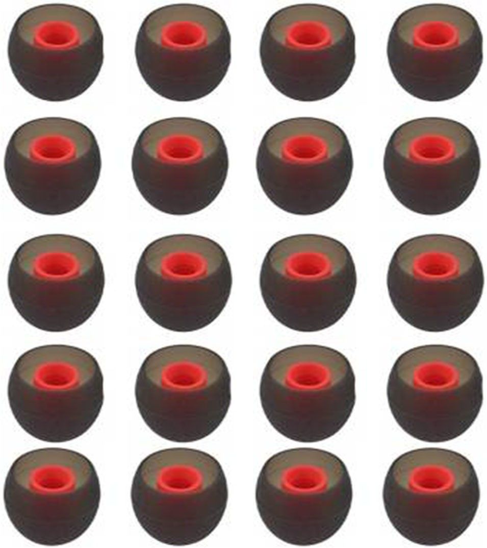 Jaash Premium Quality Silicon and Light weight Ear Tips For All Men & Women ( Pack Of 10 Pair) ( 20 Pcs) In The Ear Headphone Cushion-image-28