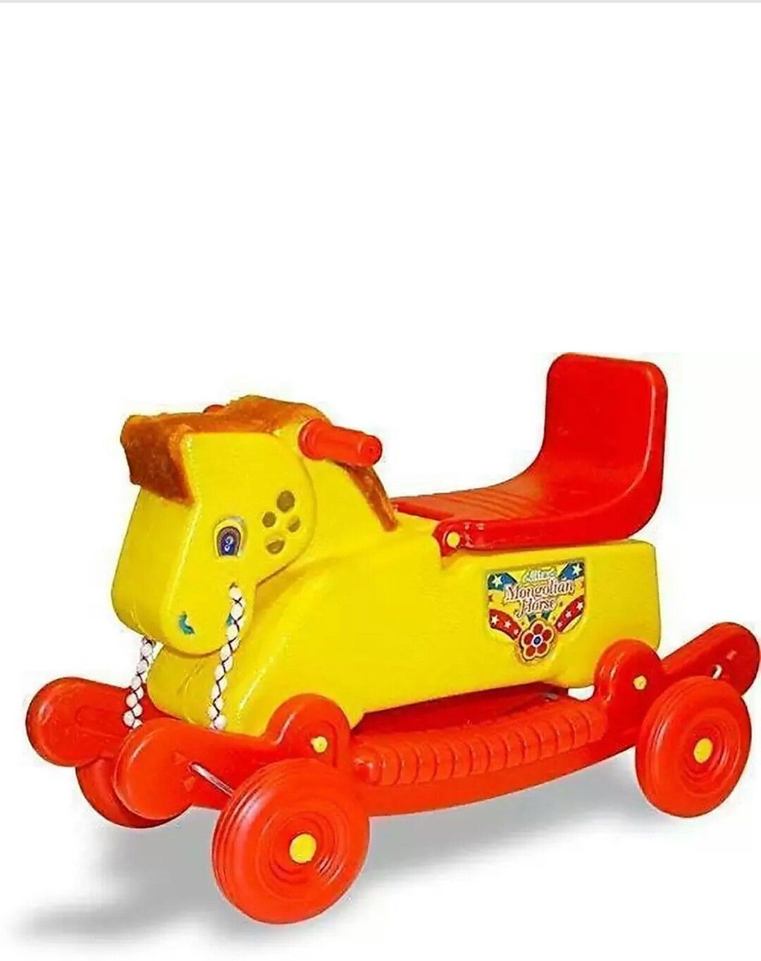 Toys 2 in 1 Baby Horse Rider | Rocker for Kids 1-2.5 Years Baby Birthday Gift for Kids/Boys/Girls PAck Of 01