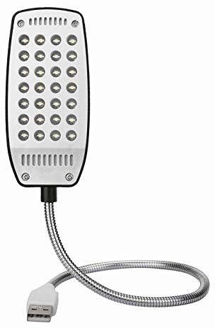 LipiWorld 28 LED USB 5V USB Led Light with 28 Bright LED Lights Flexible for Laptop Keyboard Notebook Desktop PC Study Reading Led Light-image-9