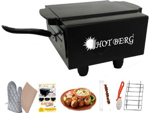 2000W Medium Family Pack Multipurpose Home & kitchen Electric Tandoor & Barbeque Grill Model No-874125 Electric Tandoor
