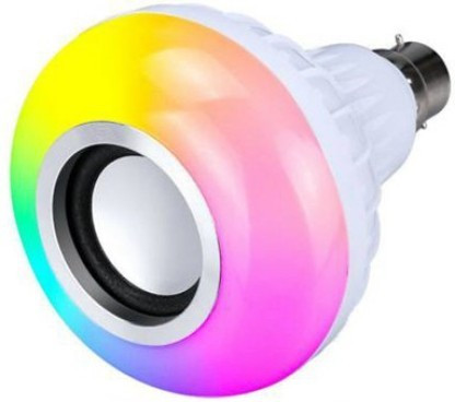 TECHMAZE BT Music Light Bulb B22 LED Speaker Color Changing 24Keys Remote Smart ball T47 Smart Bulb image 1