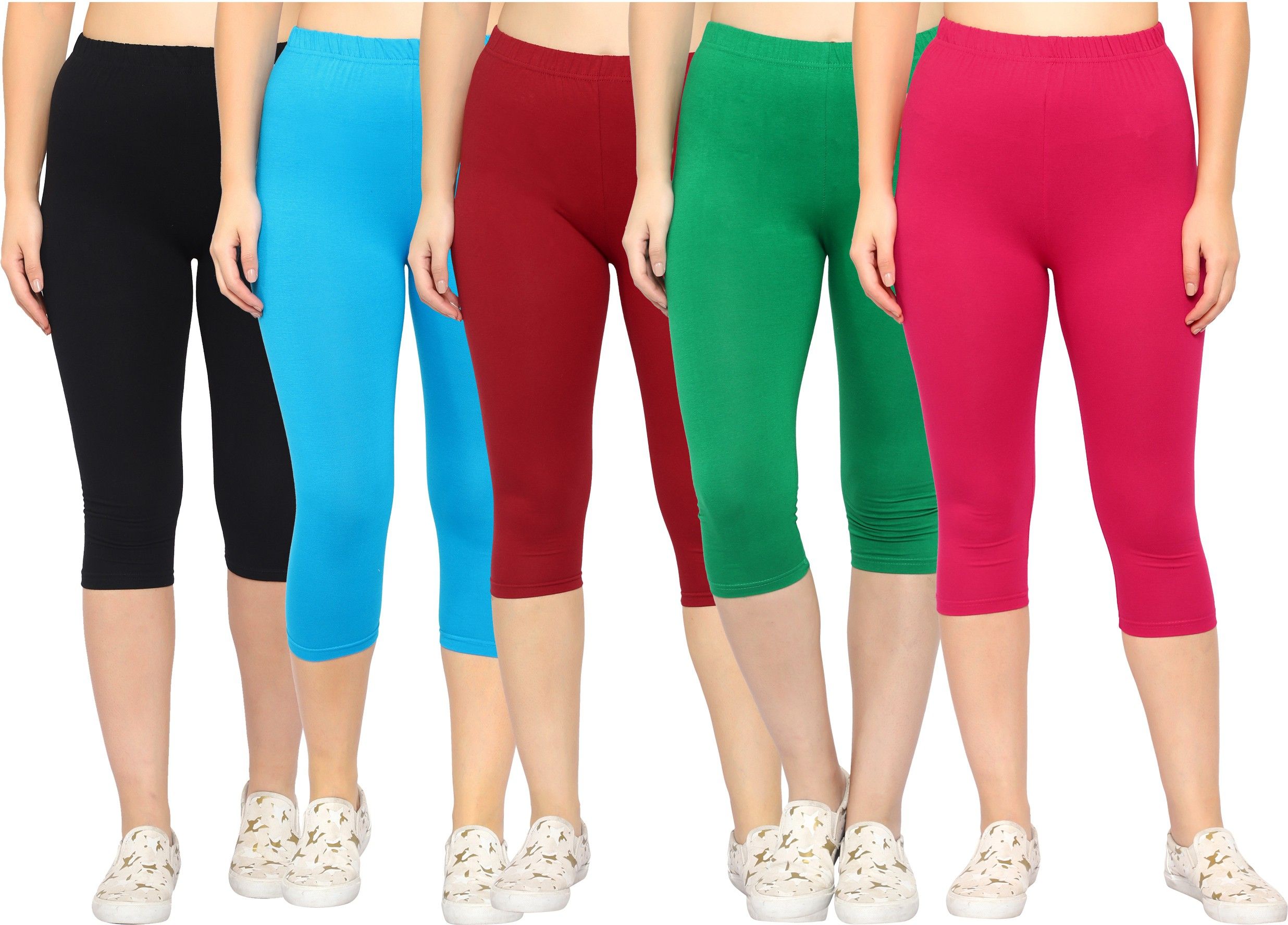myo Women Multicolor Capri-picture-20