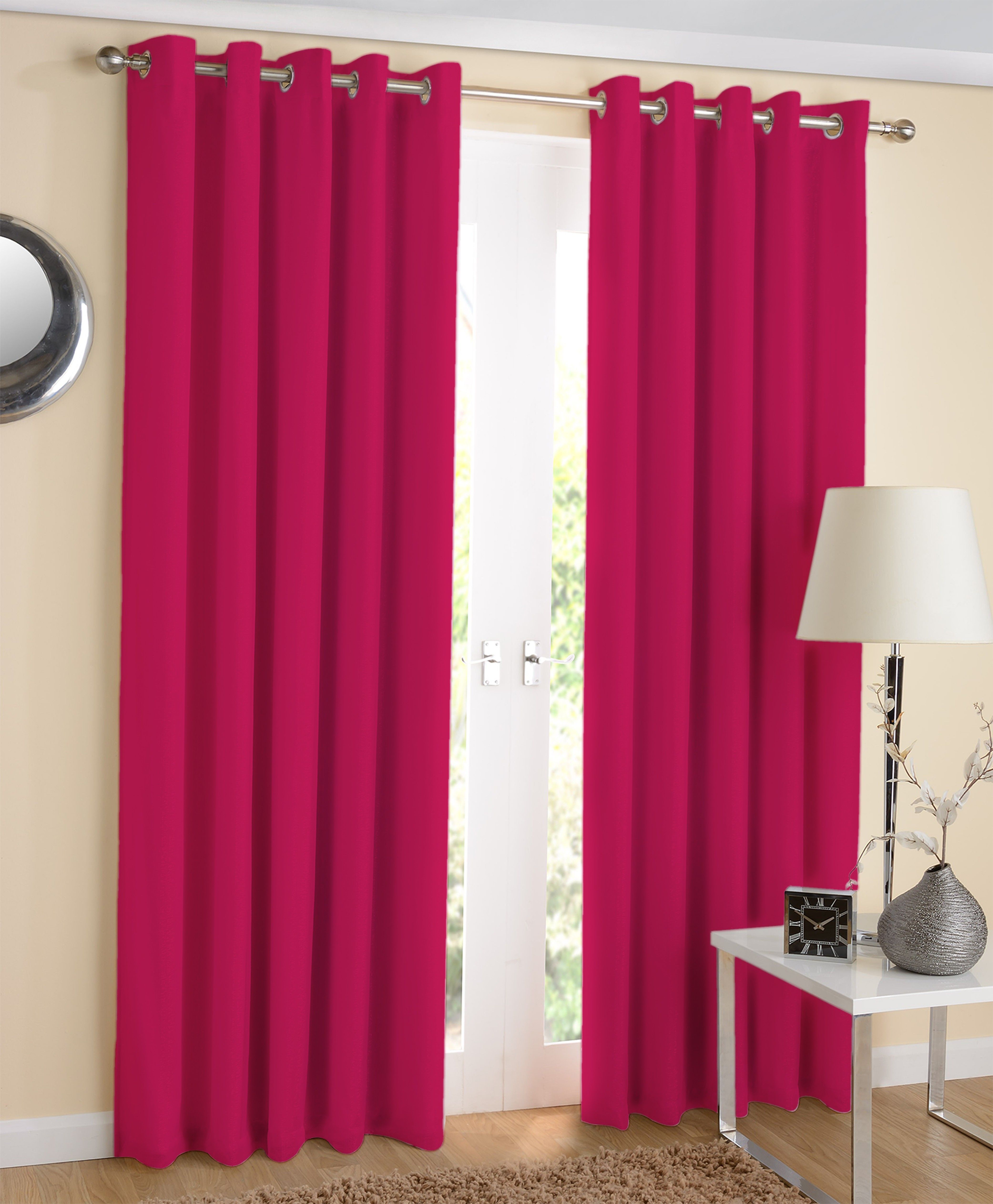 airwill 214 cm (7 ft) Door Cotton Room Darkening Curtain (Pack Of 2)-picture-23