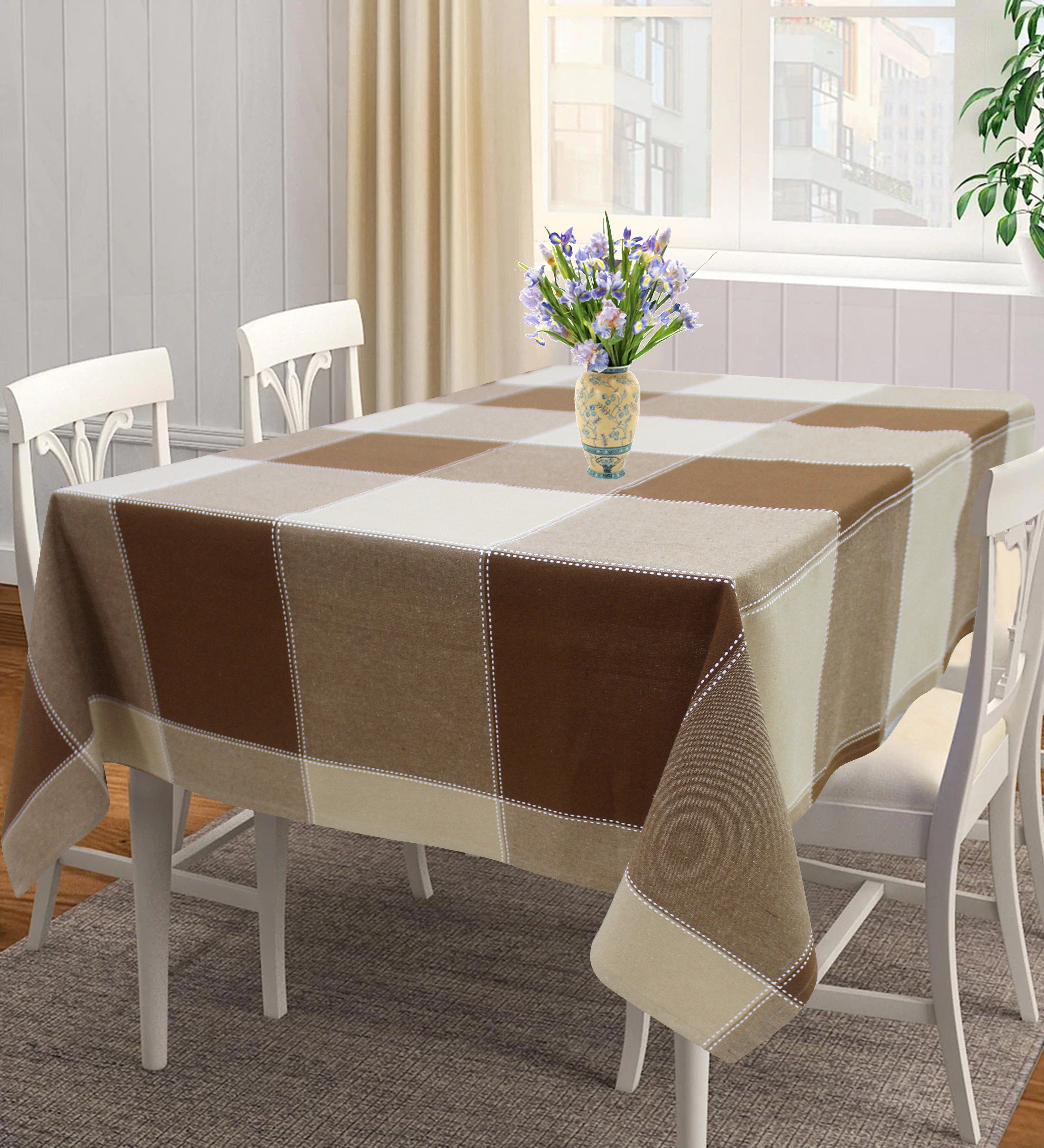 airwill Checkered 4 Seater Table Cover-picture-27