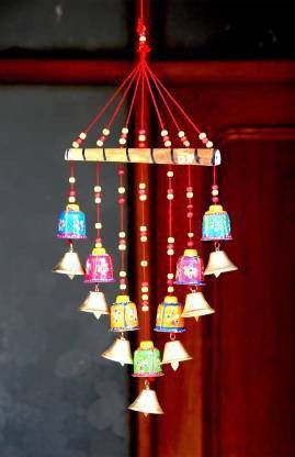 Plastic wind chime for decor Wood, Plastic Windchime-image-17