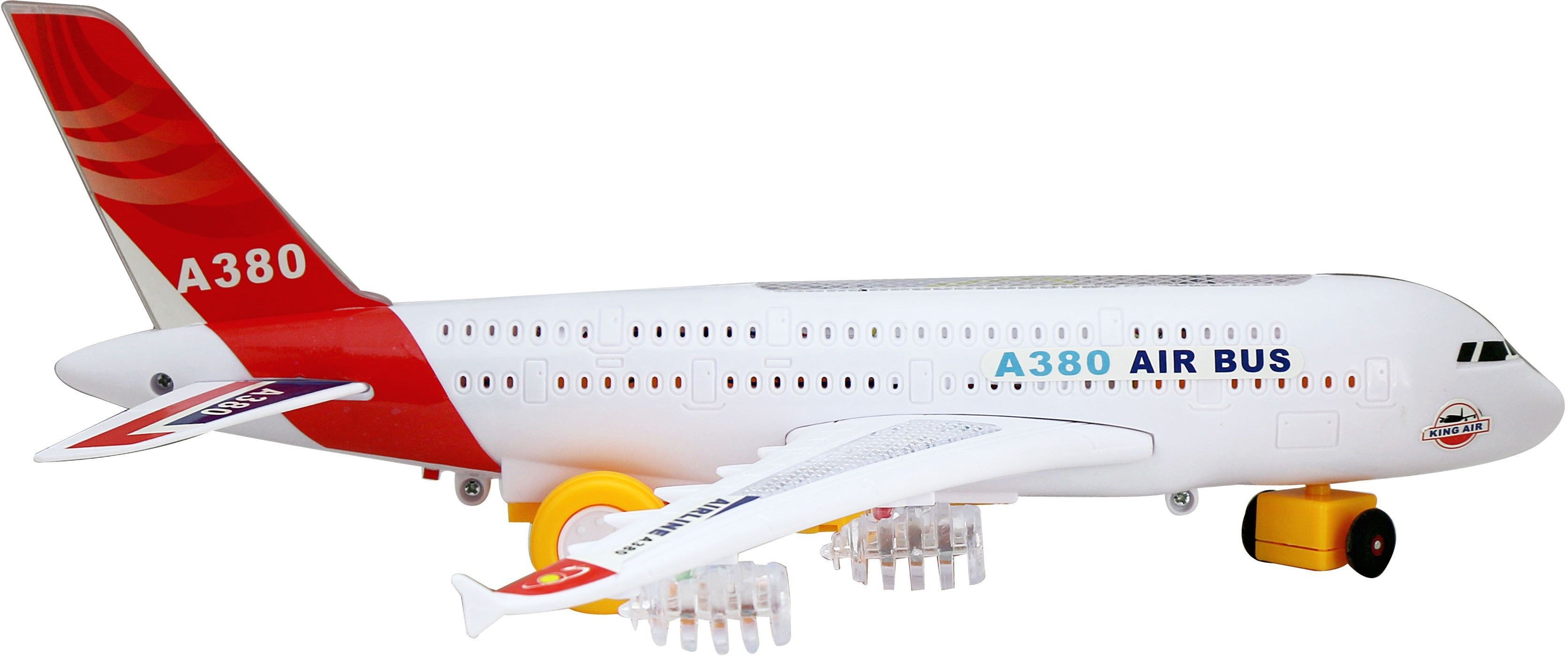 saleoff Musical AeroPlane Airbus Bump & Go Action Toy with Sound & Light-72-picture-23