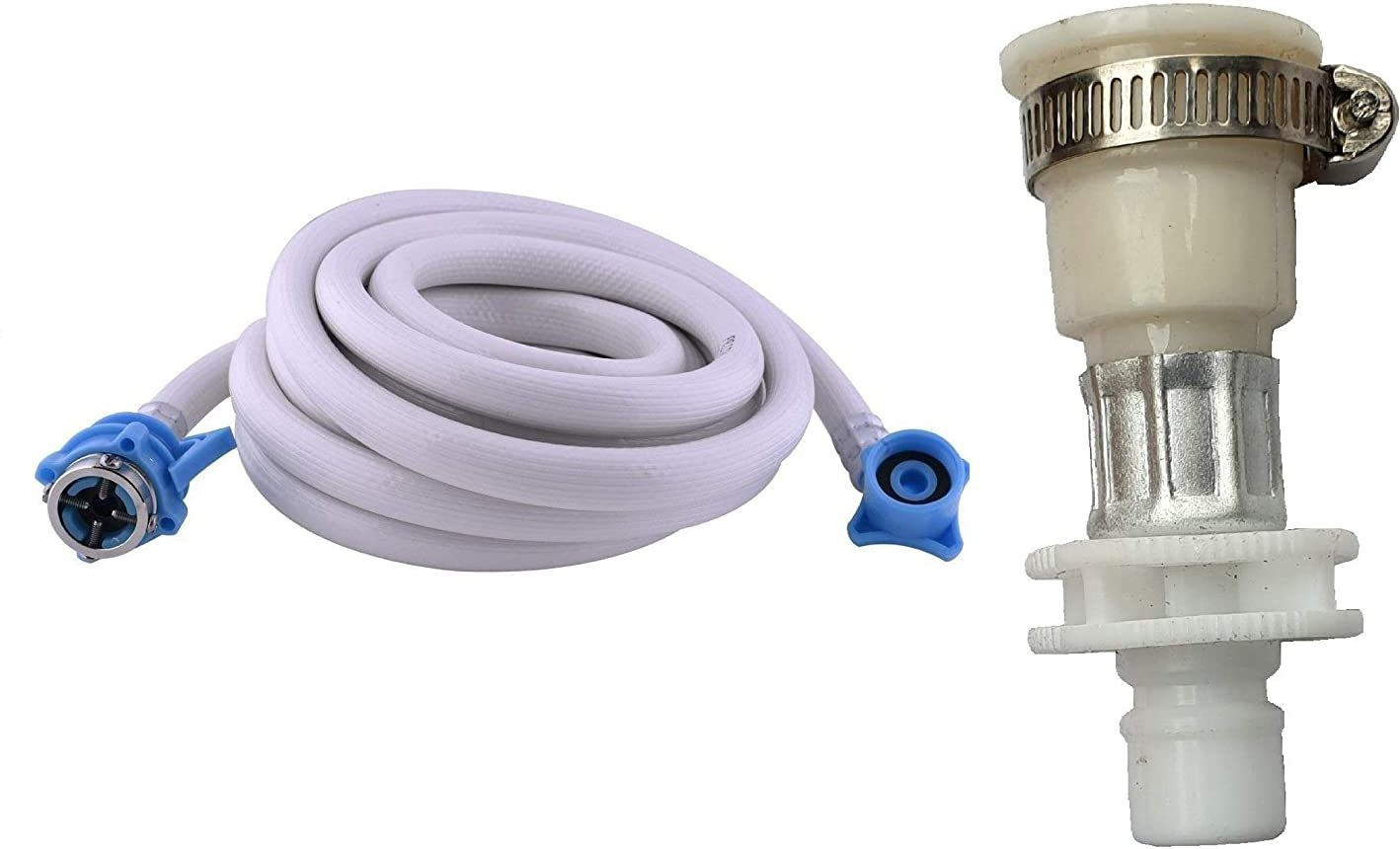 new ware 5 Meter hose inlet pipe for Top Loading Fully Automatic Washing Machine With Inlet Hose Faucet Water Tap Adapter Connector Hose Pipe image 1