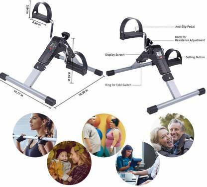 dn brothers Mini Pedal Exercise Cycle/Bike Weight Loss exericse cycle 4 Mini Pedal Exerciser Cycle image 1