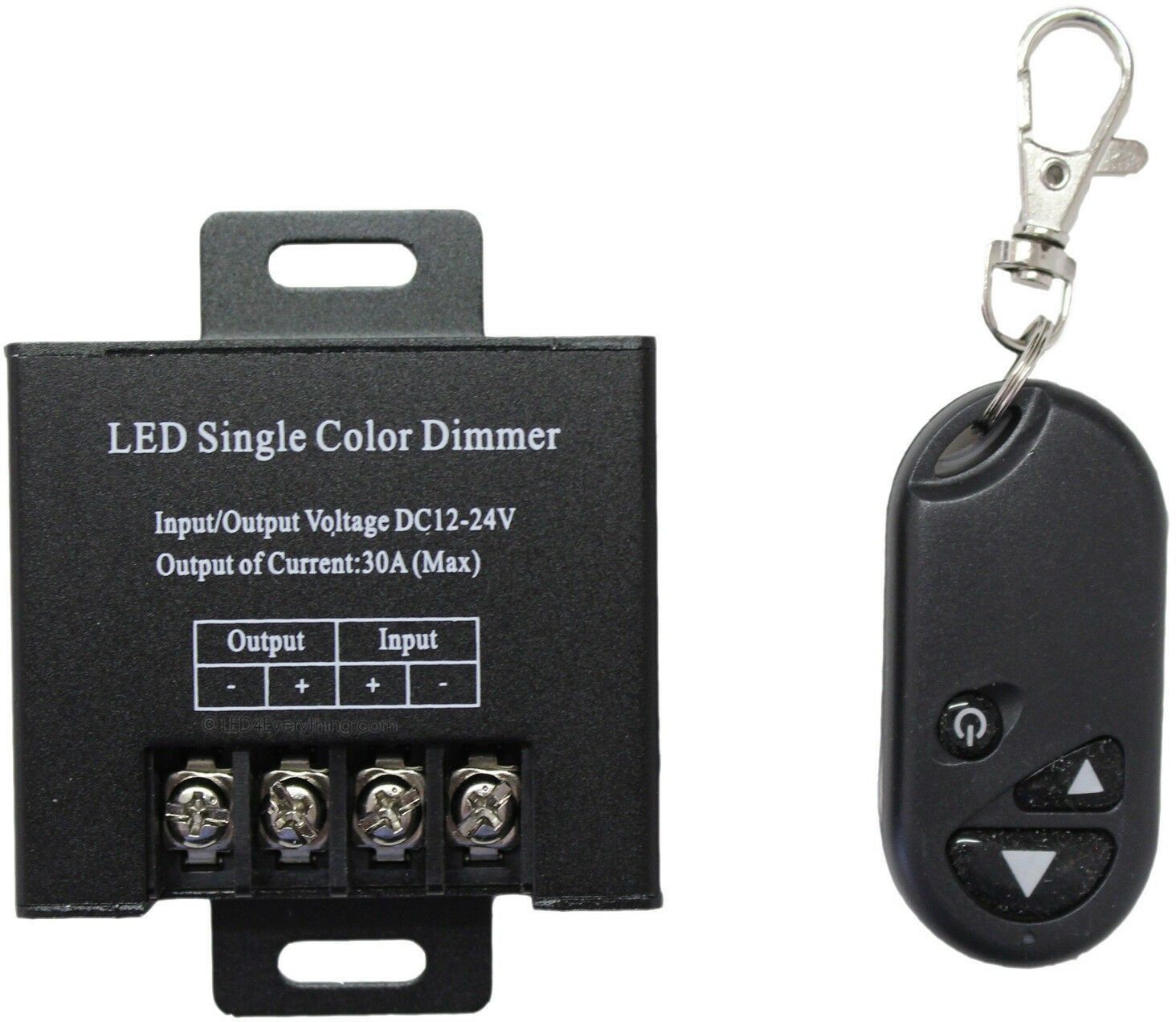 RF Wireless Remote DC 12V 24V 30A Adjustable Dimmer Switch Control LED 30 A Toggle Dimmer