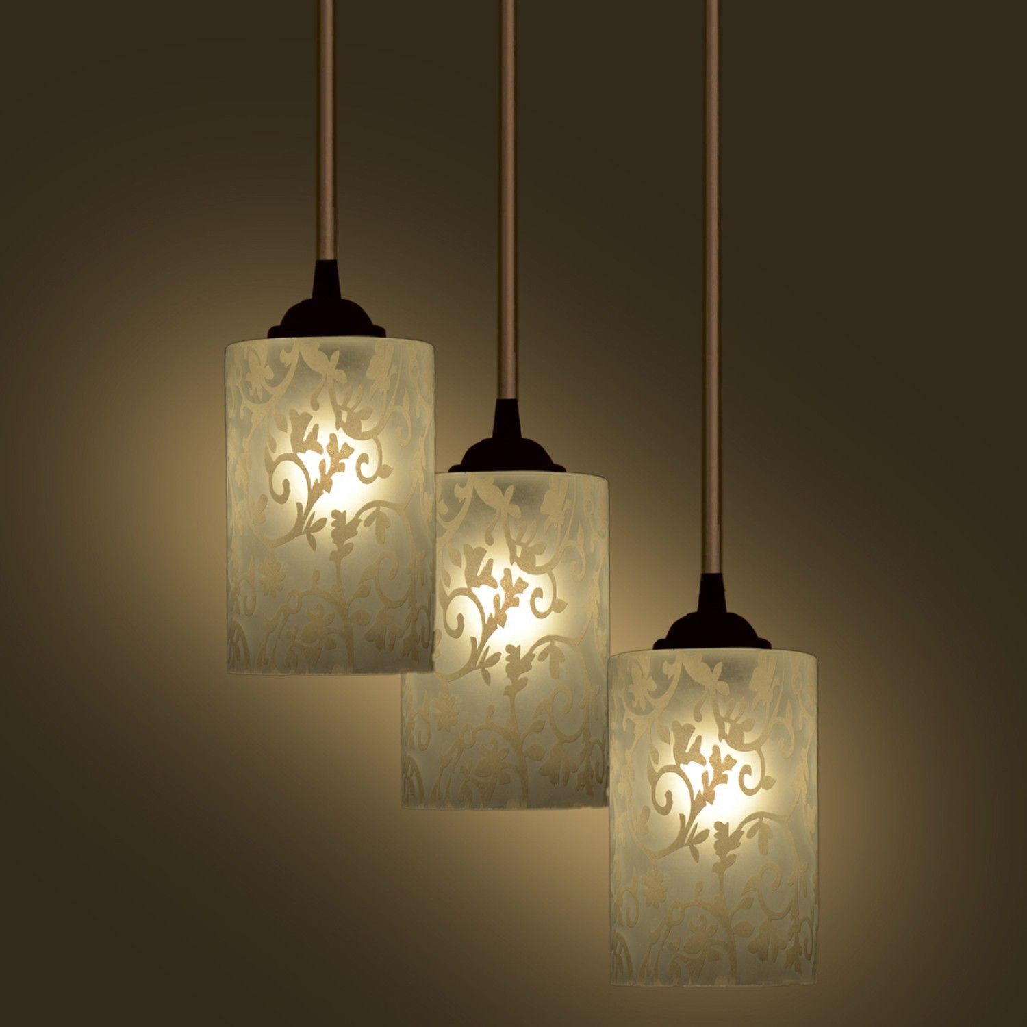 Pendants Ceiling Hanging Lamp Light Of 3 , 33X33X68 CM. Chandelier Ceiling Lamp-image-33