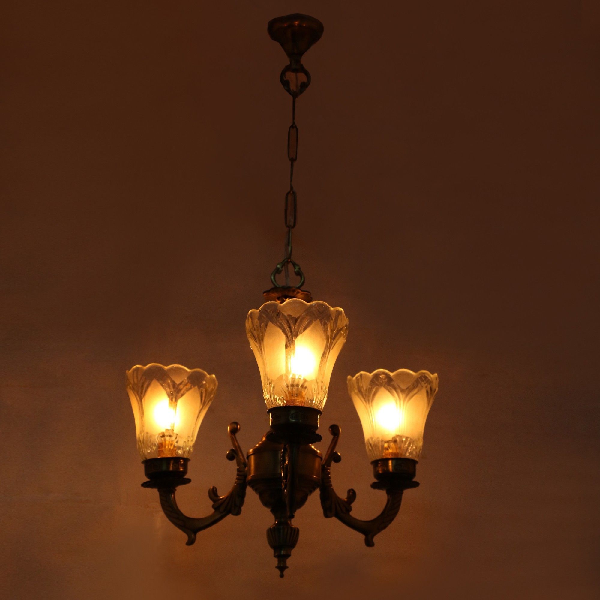 1st time Designer Royal Chandelier Of Hand Decorative Glass Lamps With Colorful Chips & Beeds For Magical & Romantic Lighting Effect ,3 Light Ceiling Pendant Light- K3 Chandelier Ceiling Lamp-picture-36