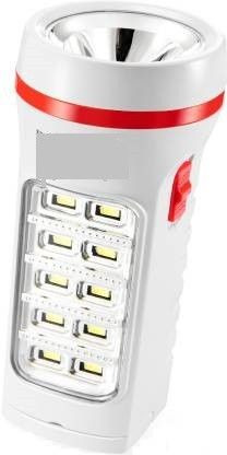 care 4 9110 Torch (White, Red : Rechargeable)(1w+0.5 W) Torch (Multicolor : Rechargeable) 12 hrs Torch Emergency Light-picture-48