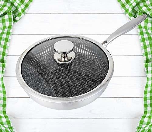 Pancake Pan 26 cm diameter with Lid 4 L capacity-image-29